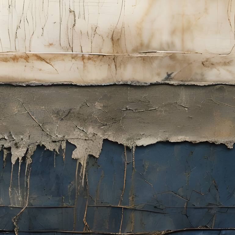 Original Abstract Expressionism Abstract Mixed Media by Eloise Holbrook