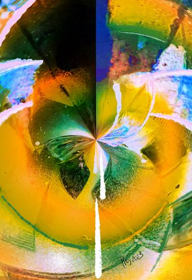 Original Abstract Expressionism Abstract Digital by Rey Vinas