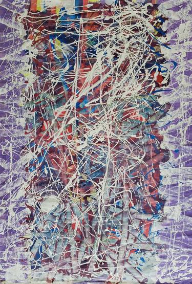 Print of Abstract Expressionism Abstract Paintings by Rey Vinas