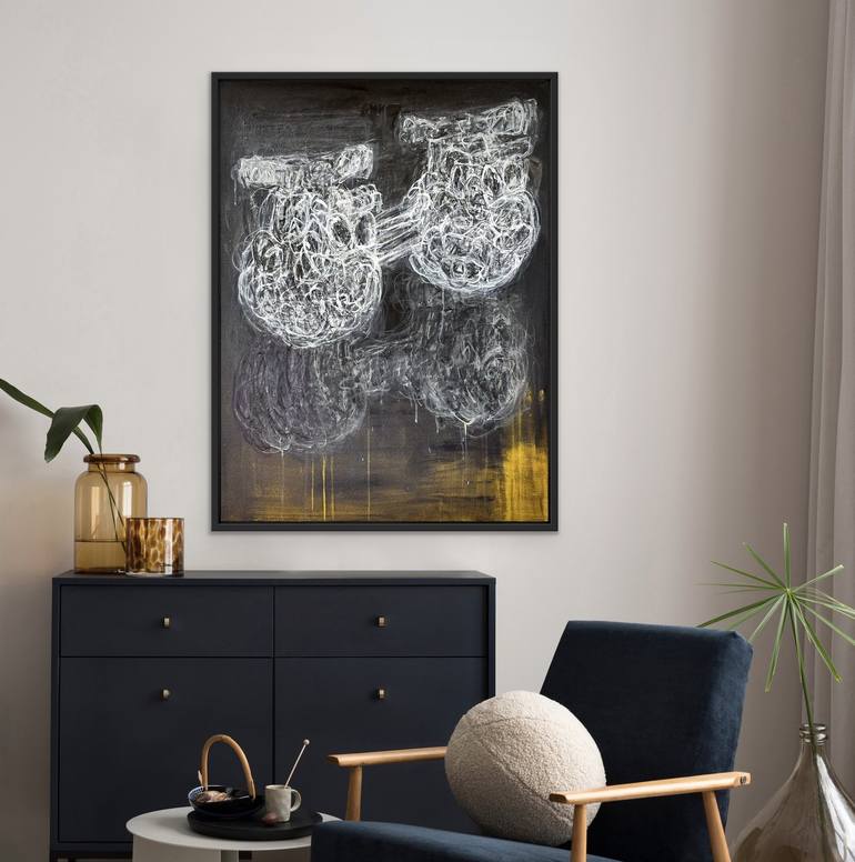 Original Contemporary Abstract Painting by Macoon Design