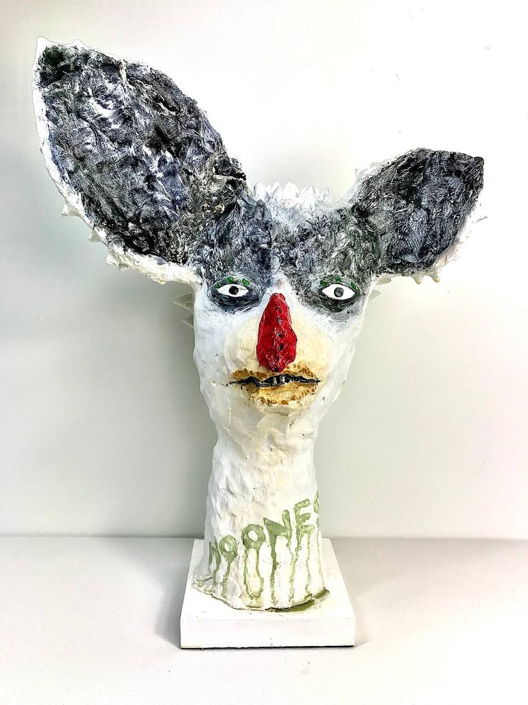 Original Animal Sculpture by Macoon Design | Art Deco Art on Wood | NO ONE