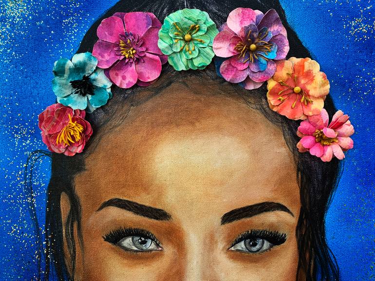 Original Expressionism Pop Culture/Celebrity Painting by Candice Singh