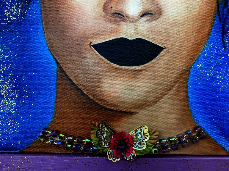 Original Expressionism Pop Culture/Celebrity Painting by Candice Singh