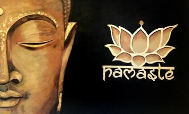 Mystical Buddha Namaste Original Artwork thumb