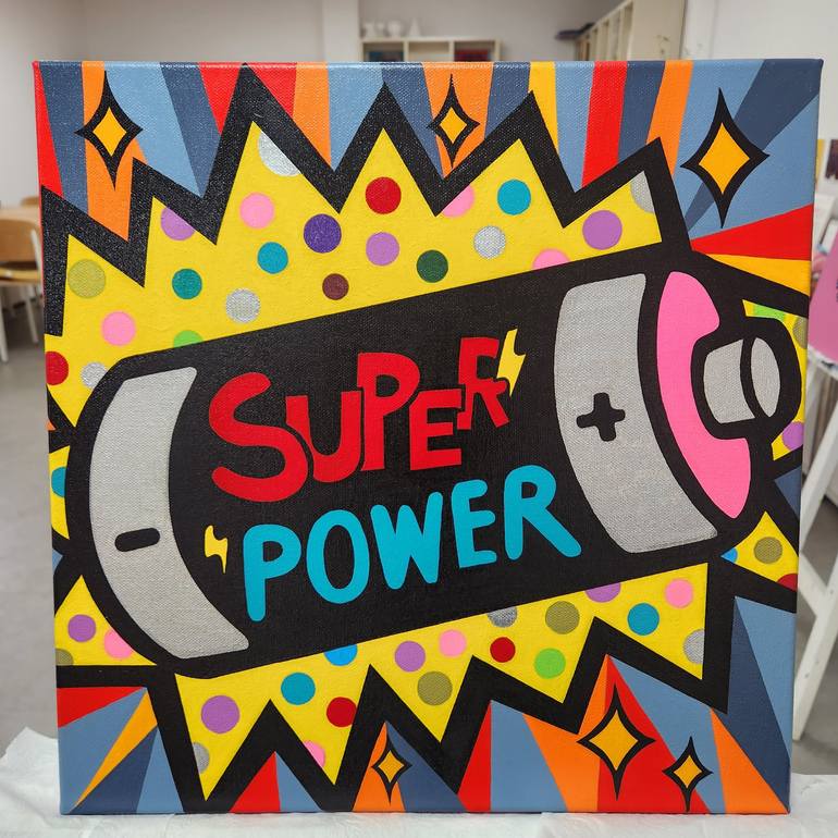 Original Pop Art Popular culture Painting by Mia Kim