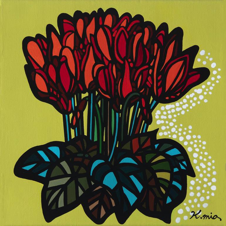 Print of Fine Art Floral Paintings by Mia Kim