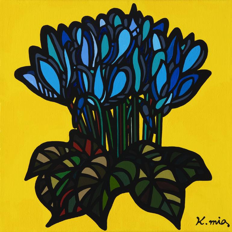 Print of Fine Art Floral Paintings by Mia Kim
