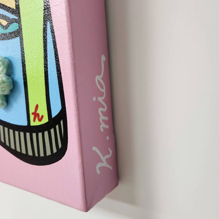 Original Pop Art Children Painting by Mia Kim