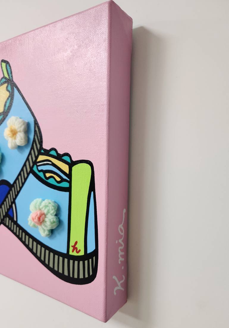 Original Pop Art Children Painting by Mia Kim