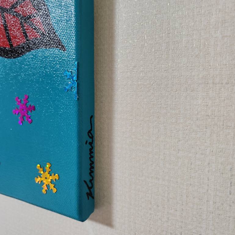 Original Illustration Floral Painting by Mia Kim