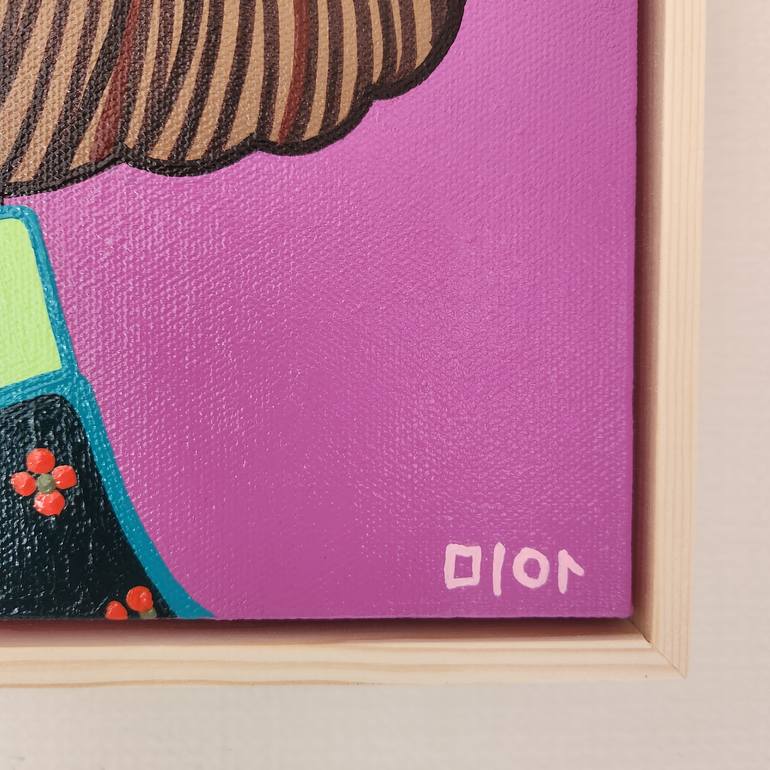 Original Illustration Women Painting by Mia Kim