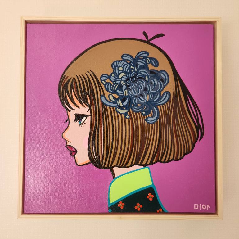 Original Illustration Women Painting by Mia Kim