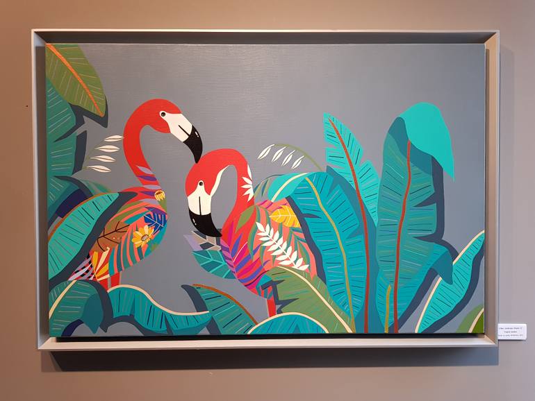 Original Illustration Animal Painting by Mia Kim