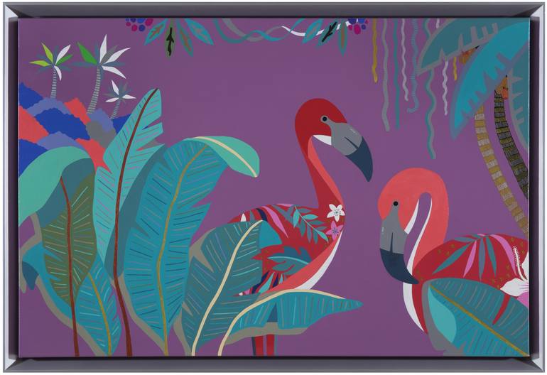 Original Fine Art Animal Painting by Mia Kim