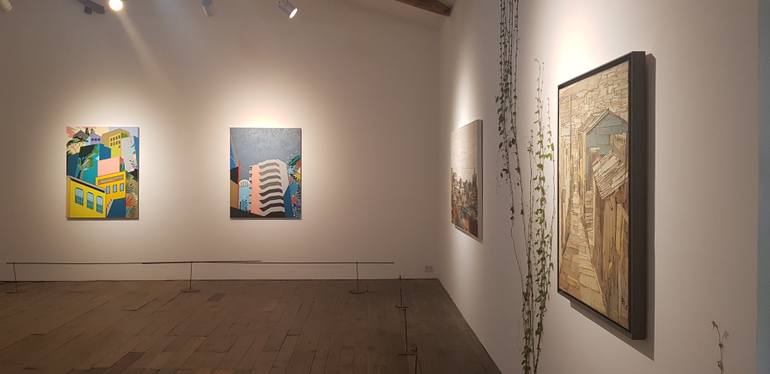 Original Modernism Landscape Painting by Mia Kim