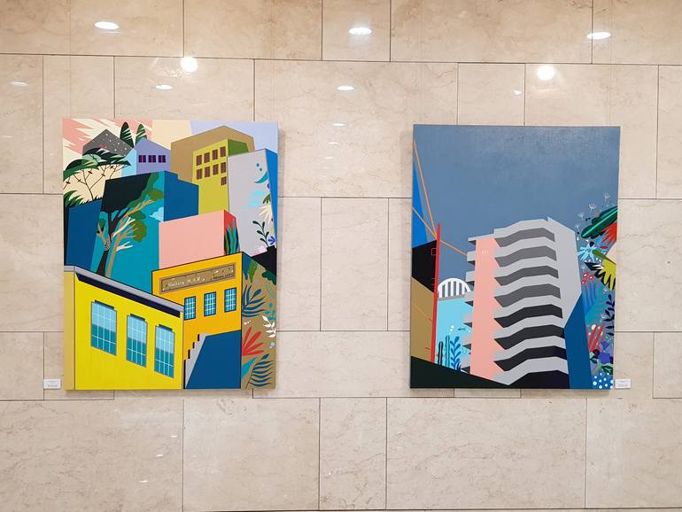 Original Modernism Landscape Painting by Mia Kim