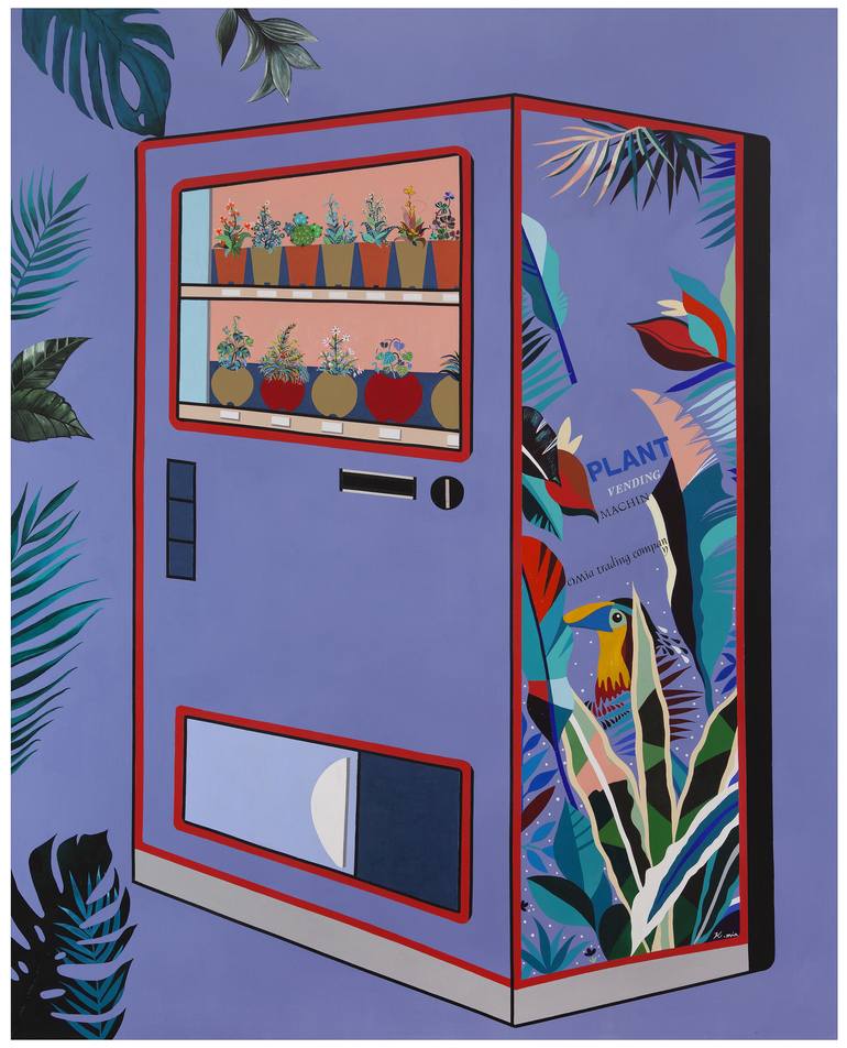 Original Fine Art Botanic Paintings by Mia Kim