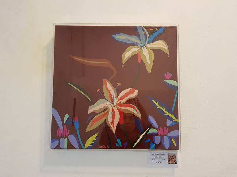 Original Fine Art Botanic Painting by Mia Kim