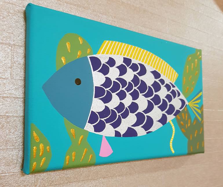 Original Pop Art Animal Painting by Mia Kim