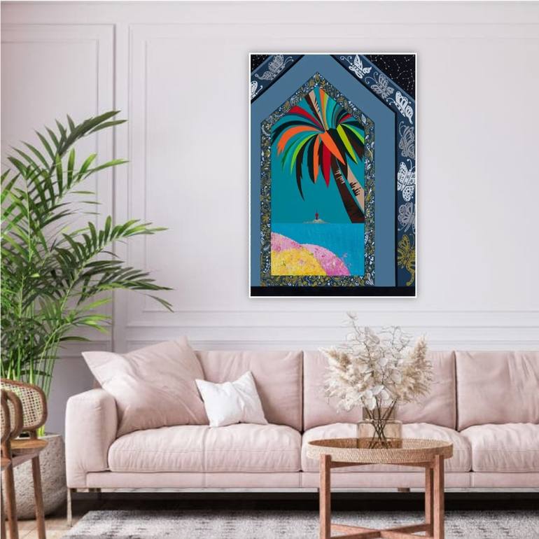 Original Fine Art Beach Painting by Mia Kim