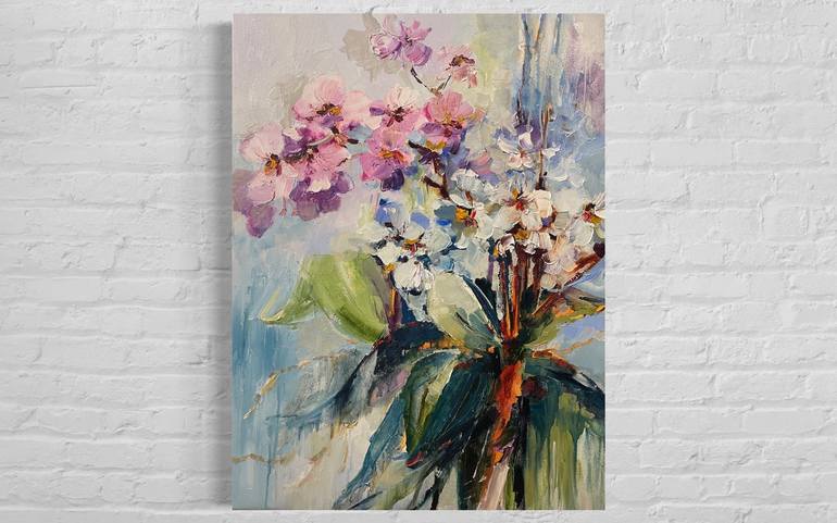 Original Contemporary Floral Painting by Olga Beketova