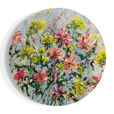 Original Classicism Floral Paintings by Olga Beketova