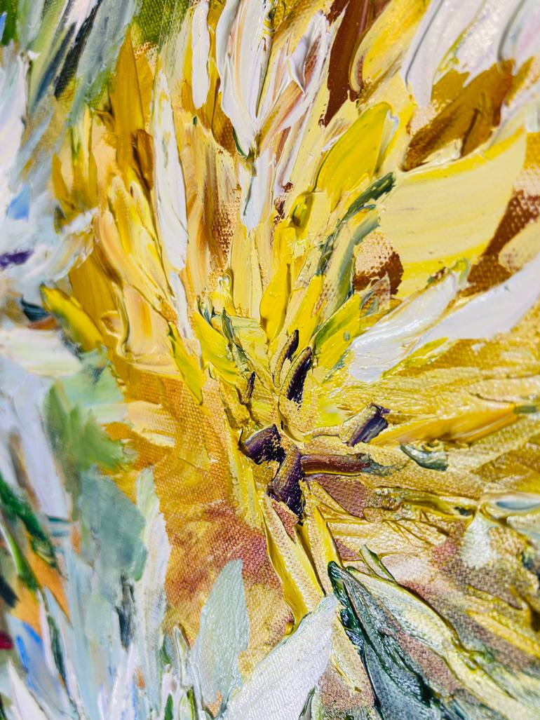 Original Classicism Floral Painting by Olga Beketova