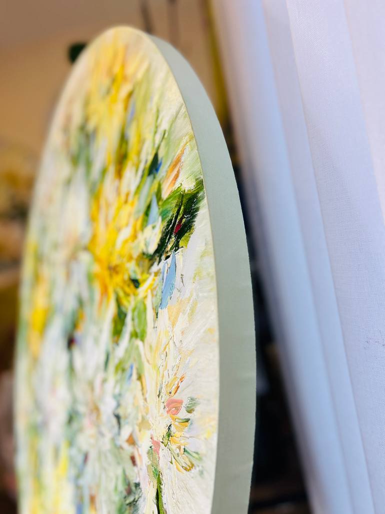 Original Classicism Floral Painting by Olga Beketova