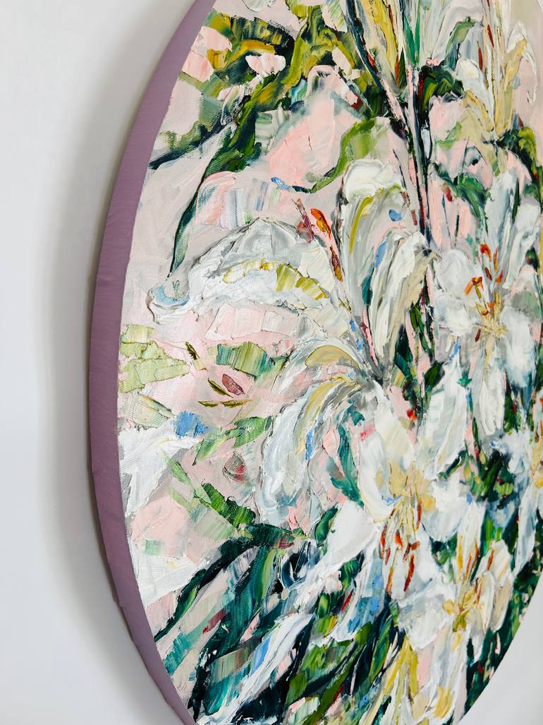 Original Contemporary Floral Painting by Olga Beketova