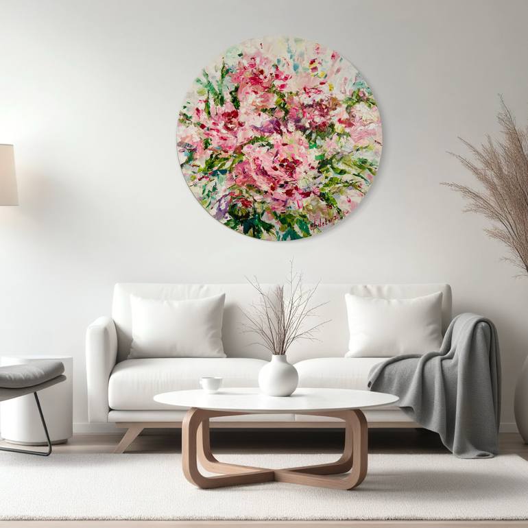 Original Classicism Floral Painting by Olga Beketova