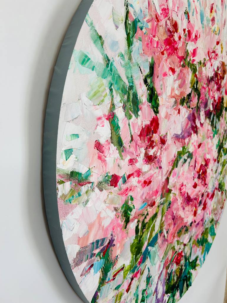 Original Classicism Floral Painting by Olga Beketova