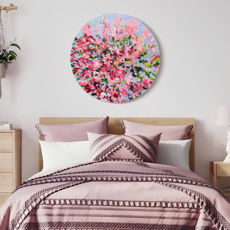 Original Classicism Floral Painting by Olga Beketova