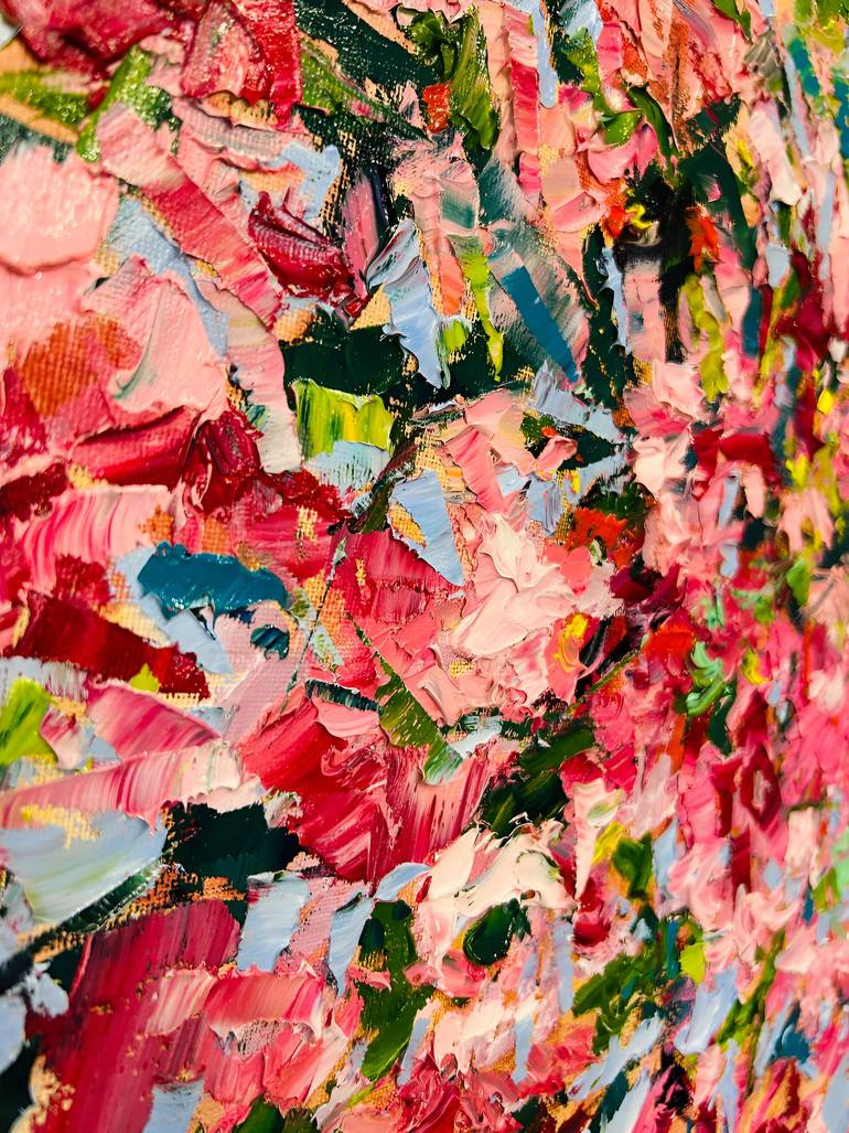 Original Classicism Floral Painting by Olga Beketova