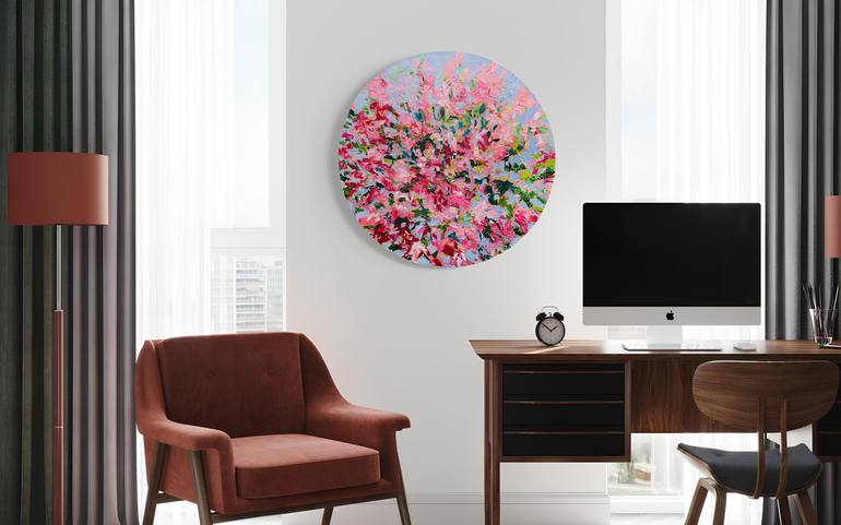 Original Classicism Floral Painting by Olga Beketova