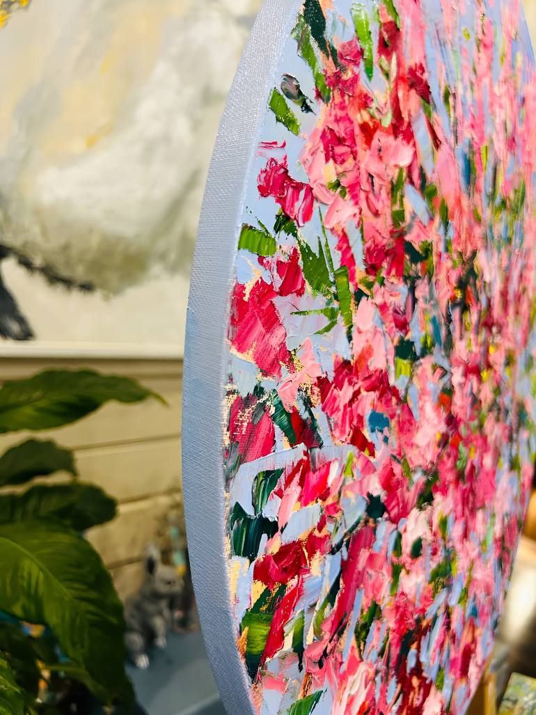 Original Classicism Floral Painting by Olga Beketova