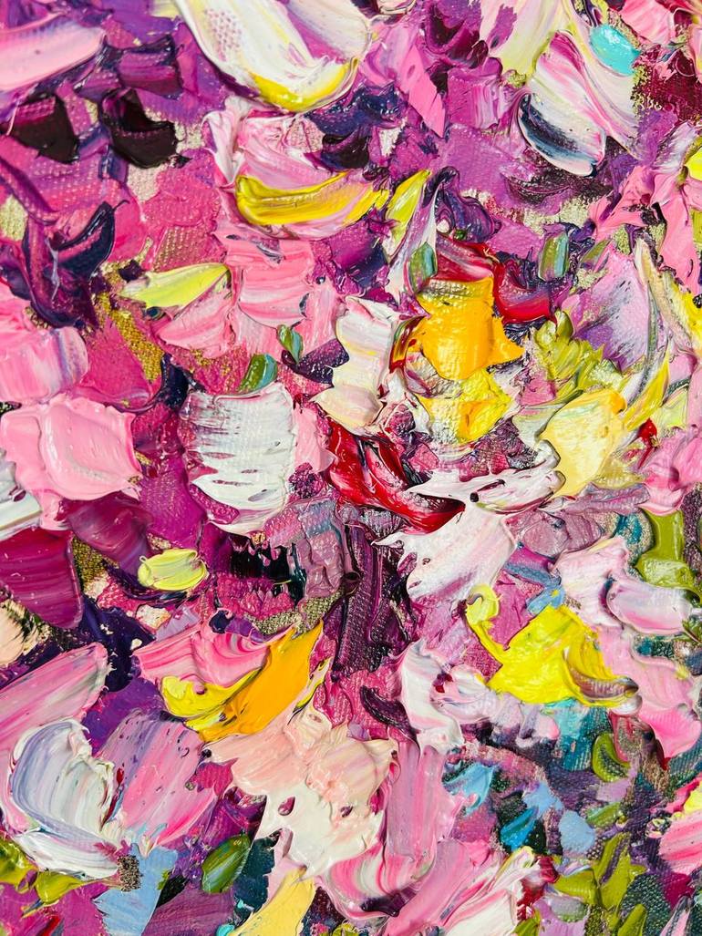 Original Classicism Floral Painting by Olga Beketova