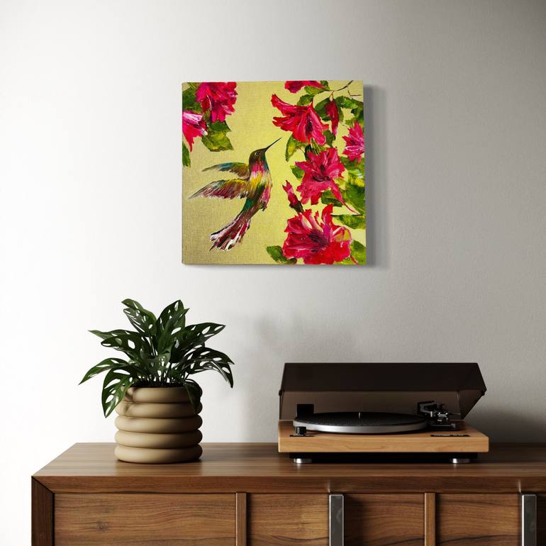 Original Contemporary Nature Painting by Olga Beketova