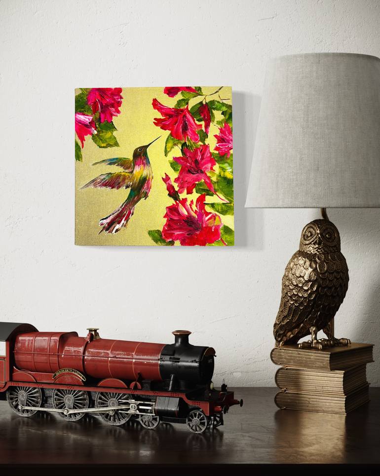 Original Contemporary Nature Painting by Olga Beketova