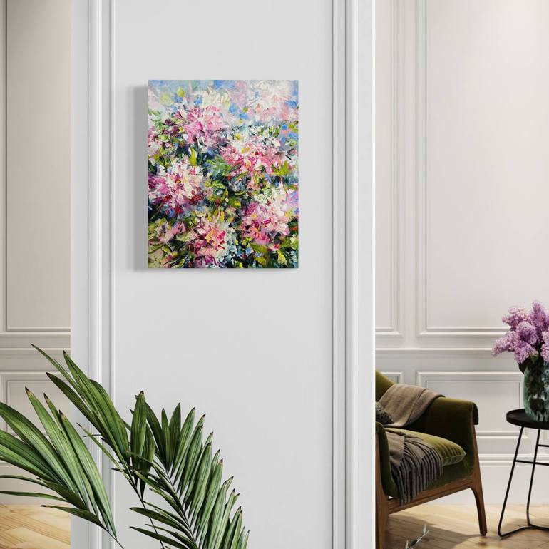 Original Contemporary Floral Painting by Olga Beketova