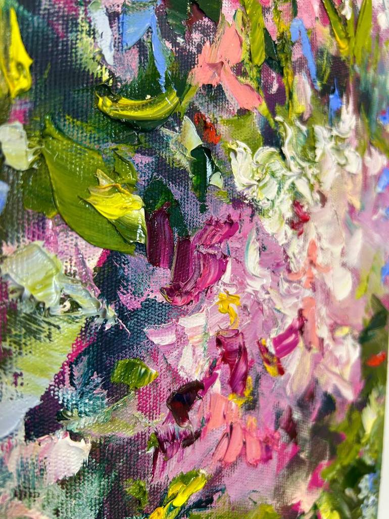 Original Contemporary Floral Painting by Olga Beketova