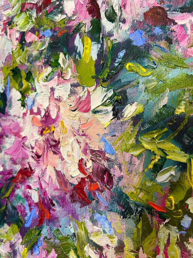 Original Contemporary Floral Painting by Olga Beketova