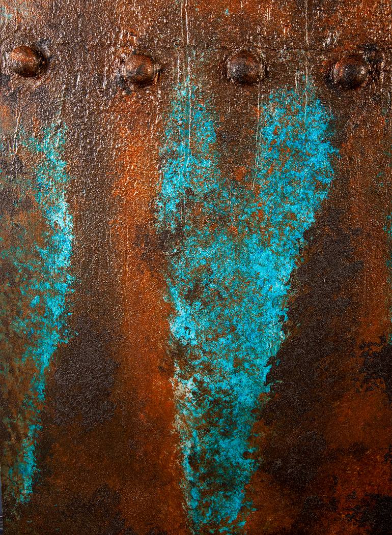 Original Abstract Painting by Bernd Czauderna