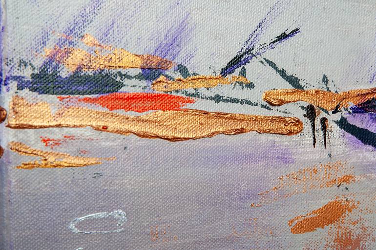 Original Abstract Expressionism Abstract Painting by Bernd Czauderna