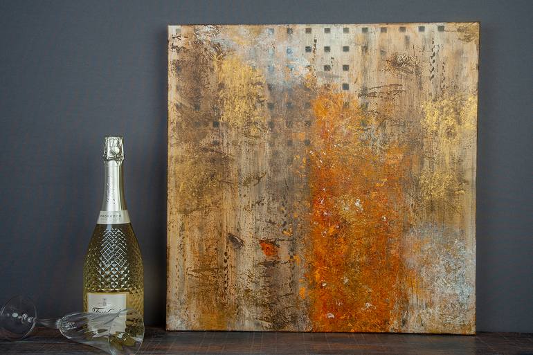 Original Abstract Painting by Bernd Czauderna