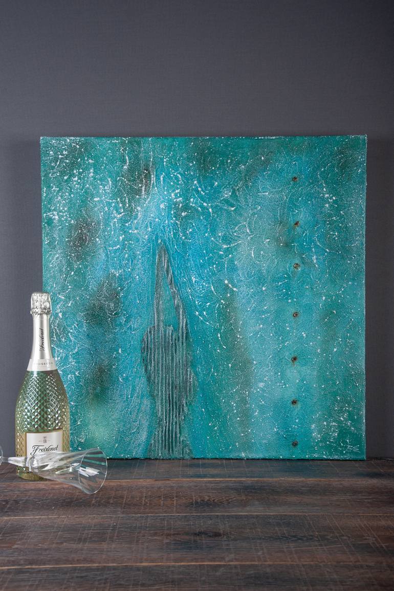 Original Abstract Painting by Bernd Czauderna