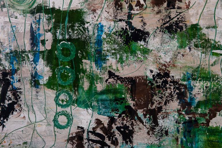 Original Abstract Painting by Bernd Czauderna