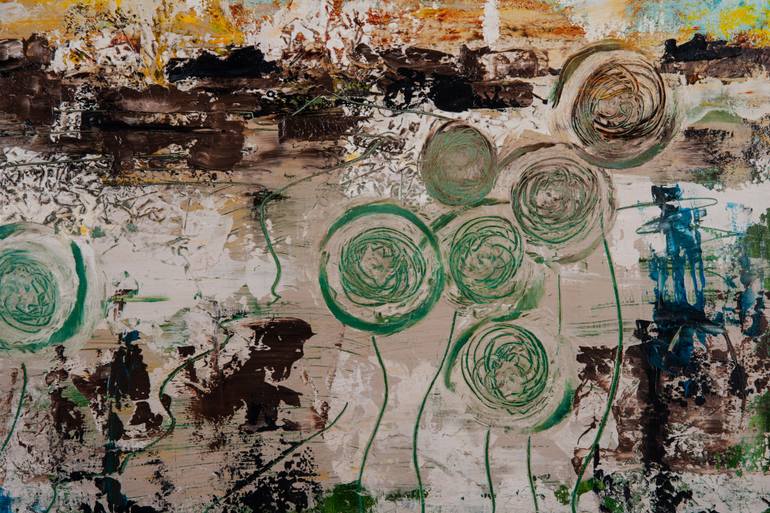 Original Abstract Painting by Bernd Czauderna