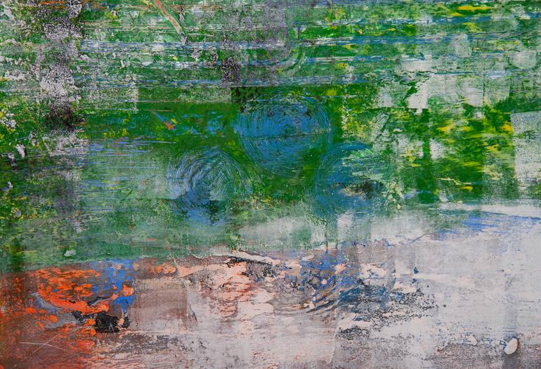 Original Abstract Painting by Bernd Czauderna