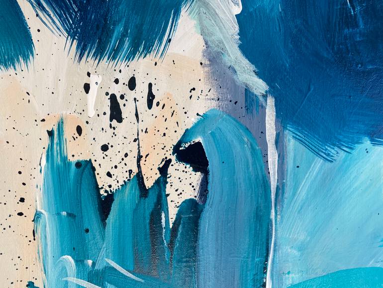 Original Abstract Expressionism Abstract Painting by Rachel Dickson