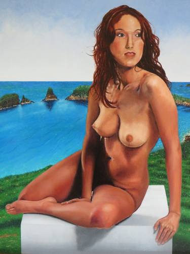 Print of Figurative Nude Paintings by Daniel Dominguez Garcia